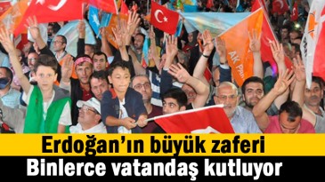 Ak Parti zaferi kutluyor