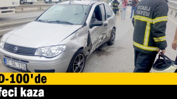 D-100’de feci kaza