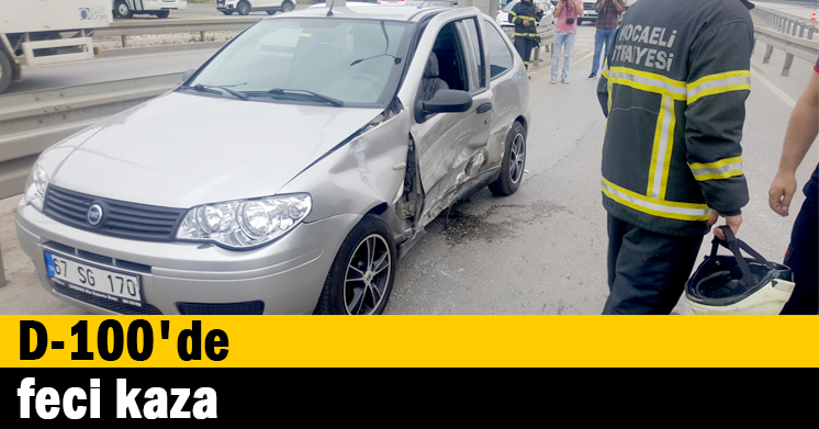 D-100’de feci kaza