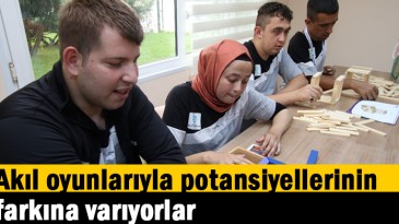 Akıl oyunlarıyla potansiyellerinin farkına varıyorlar 