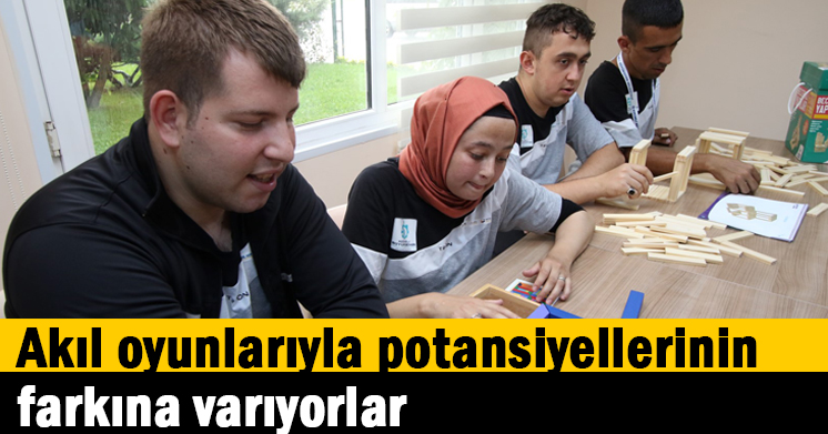 Akıl oyunlarıyla potansiyellerinin farkına varıyorlar 