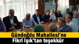 Akşener’in köyüne Işık’tan teşekkür