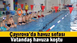 Olimpik Yüzme Havuzuna büyük ilgi