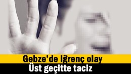 Önce taciz, sonra cinsel saldırı…