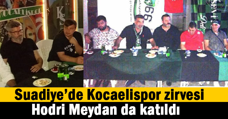 Suadiye’de Kocaelispor zirvesi