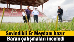 Sevindikli Er Meydanı güreşlere hazır