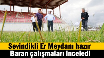 Sevindikli Er Meydanı güreşlere hazır