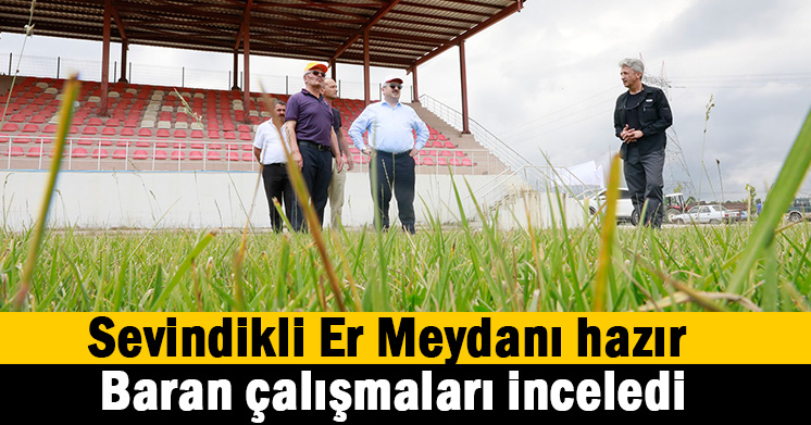 Sevindikli Er Meydanı güreşlere hazır