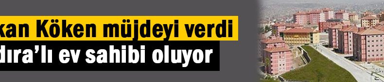 Kandıra’da 77 kişi daha ev sahibi oldu