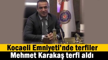 Emniyet’te terfiler
