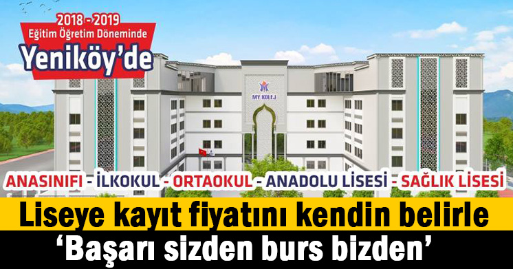 My Kolej’de liseye kayıt fiyatını kendin belirle
