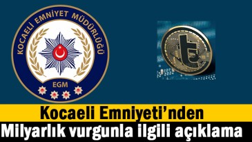 Kocaeli Emniyeti’nden açıklama