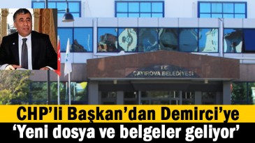 Çayırova Belediyesi’nde gerilim yükseliyor