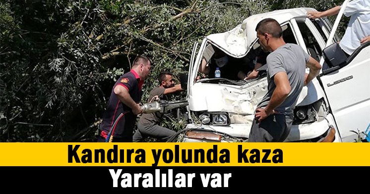 Kandıra yolunda kaza
