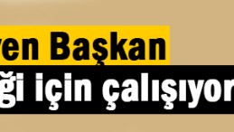 Halka dokunan, onları dinleyen başkan