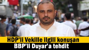 Kocaeli’de İl Başkanı’na tehdit