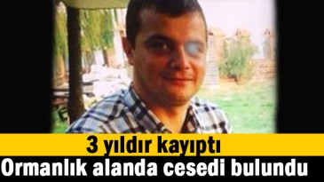 Ormanlık alanda cesedi bulundu