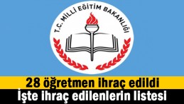 İhraç edilen öğretmenlerin listesi
