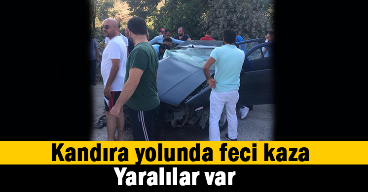 Kazada yaralılar var