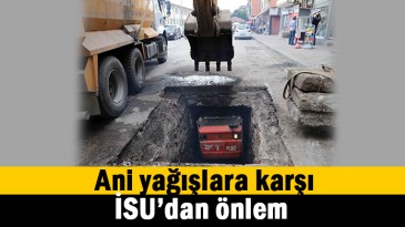 Ani yağışlara karşı önlem