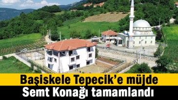 Tepecik Semt Konağı tamamlandı