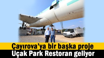 Uçak Park restoran geliyor