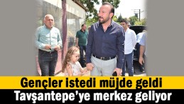 Gençler istedi, müjde geldi