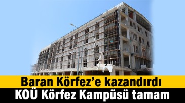 Körfez Kampüsü’nde sona doğru