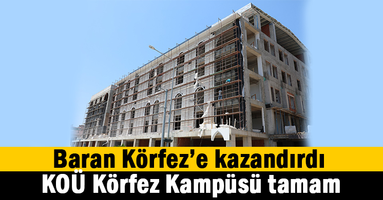 Körfez Kampüsü’nde sona doğru