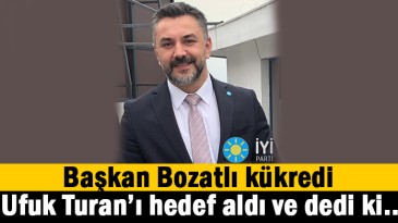 Ufuk Turan’a büyük tepki