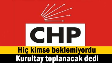 Büyük iddia! Kurultay toplanacak