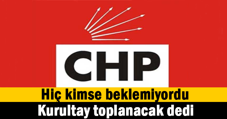 Büyük iddia! Kurultay toplanacak