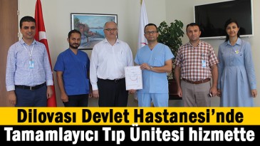 Dilovası Devlet Hastanesinde Tamamlayıcı Tıp Ünitesi Hizmete Girdi