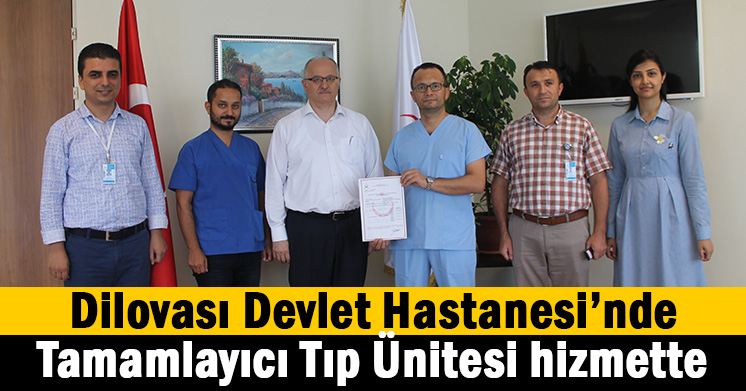 Dilovası Devlet Hastanesinde Tamamlayıcı Tıp Ünitesi Hizmete Girdi