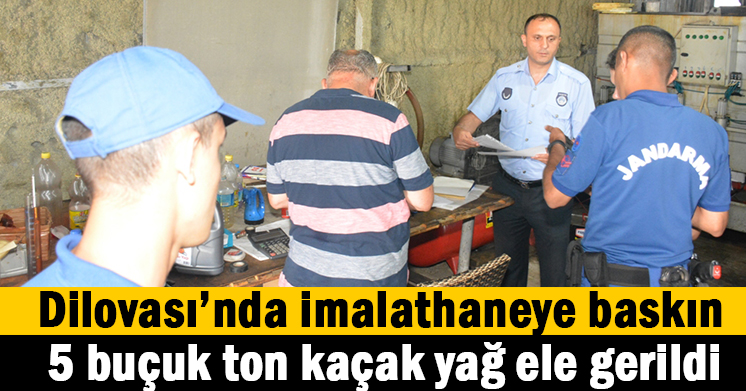 Kaçak yağ operasyonu