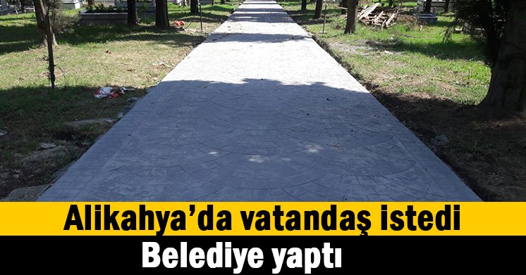 Vatandaş istedi belediye yaptı