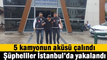 Körfez’de akü hırsızlığı