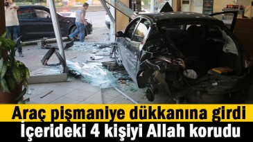 Şans eseri yaralanan olmadı