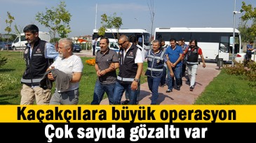 Akaryakıt kaçakçılarına operasyon