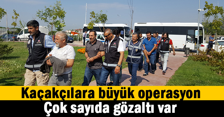 Akaryakıt kaçakçılarına operasyon