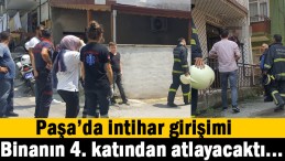 Paşa’da intihar girişimi