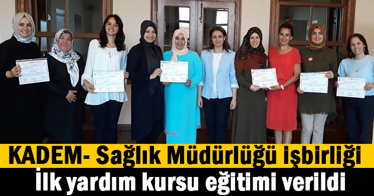 KADEM İl Temsilciliği ve Sağlık Müdürlüğü işbirliğiyle