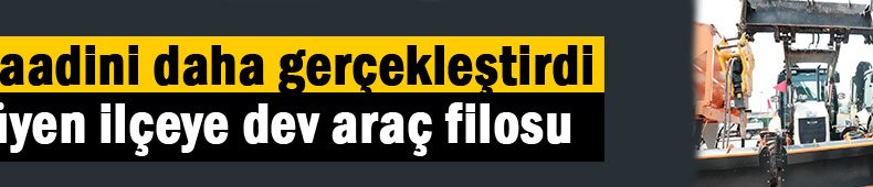 Körfez’e dev araç filosu