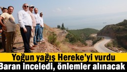 Hereke’de önlemler alınıyor