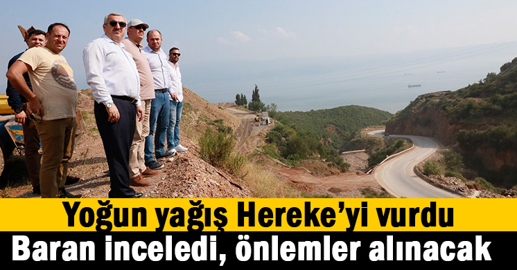 Hereke’de önlemler alınıyor