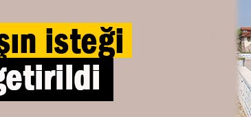 Hasta vatandaştan Başkan Ayaz’a teşekkür