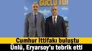 Ünlü’den Eryarsoy’a ziyaret