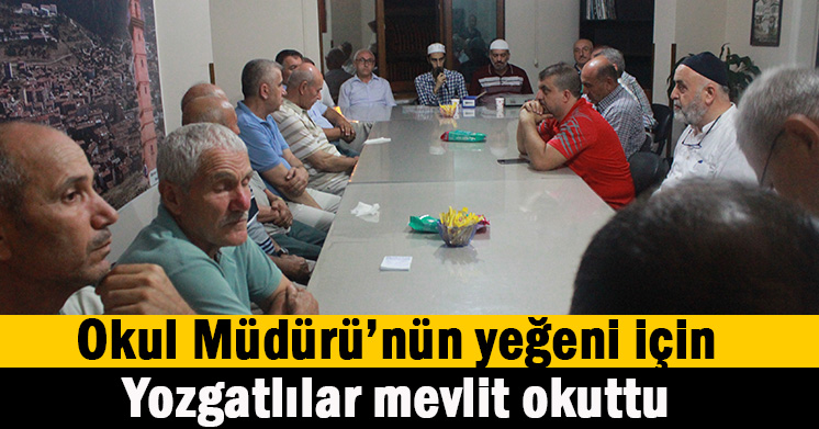 Denizde boğularak ölen genç için mevlit okutuldu