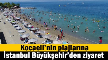 Büyükşehir’in plajları örnek gösteriliyor