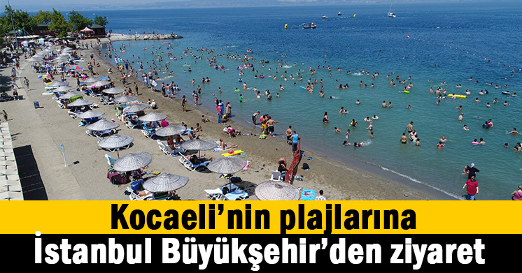 Büyükşehir’in plajları örnek gösteriliyor